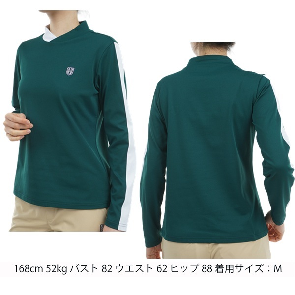 アドミラル ゴルフ レディース ストレッチロングスリーブ モックネックシャツ ADMIRAL GOLF ADLA456 秋冬モデル お誕生日祝い お祝い 記念品 30代 40代 50代 60代 母の日 お母さん 還暦祝い 敬老の日 彼女 人気プレゼント プレゼント