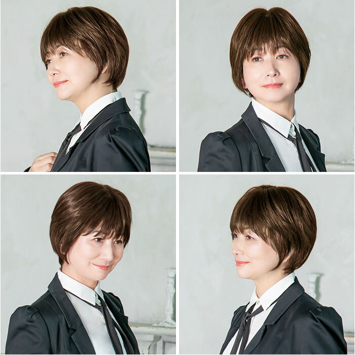 プリシラ 部分 ウィッグ prisila ST-101 通販 かつら 女性 レディース 部分ウィッグ ポイントウイッグ ヘアピース ポイントウィッグ ウイッグ 頭頂部 つむじ 白髪隠し 白髪かくし カツラ 人毛100% 人 毛 100 ショート 増毛部分かつら