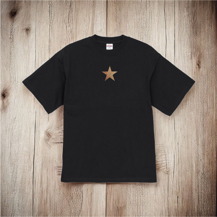 Tシャツ 星 GTO 8.2オンス オーガニックコットン Tシャツ ブラック ホワイト 2年連続入賞のデザイン メンズ レディース 半袖 普段着に オリジナルデザイン 特攻服 オラオラ系 暴走族 暴走天使 卒業式 ヤンキー チョイ悪 チョイワル メンズ レディース ファッション おしゃれ