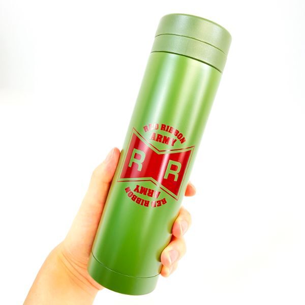 ドラゴンボールZ レッドリボン軍 サーモボトル ボトル 水筒 ベビー カーキ グッズ