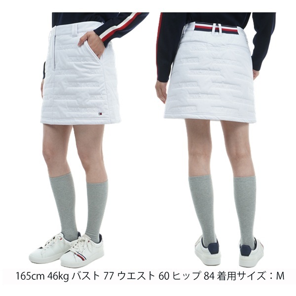 トミーヒルフィガー ゴルフ レディース ロゴ キルトパテッド スカート TOMMY HILFIGER THLA474 秋冬モデル お誕生日祝い お祝い 記念品 30代 40代 50代 60代 母の日 お母さん 還暦祝い 敬老の日 彼女 人気プレゼント プレゼント