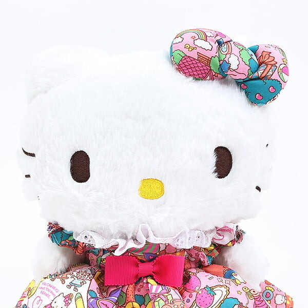 サンリオ ハローキティ ぬいぐるみ(S) ラッピング柄 (ピンク) Sanrio 送料込み