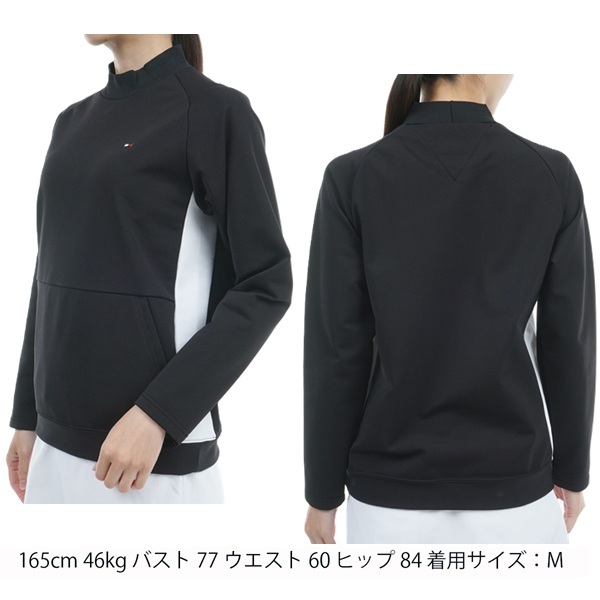 トミーヒルフィガー ゴルフ レディース ストレッチウォーム LSモックネックシャツ TOMMY HILFIGER GOLF THLA472 秋冬モデル お誕生日祝い お祝い 記念品 30代 40代 50代 60代 母の日 お母さん 還暦祝い 敬老の日 彼女 人気プレゼント プレゼント