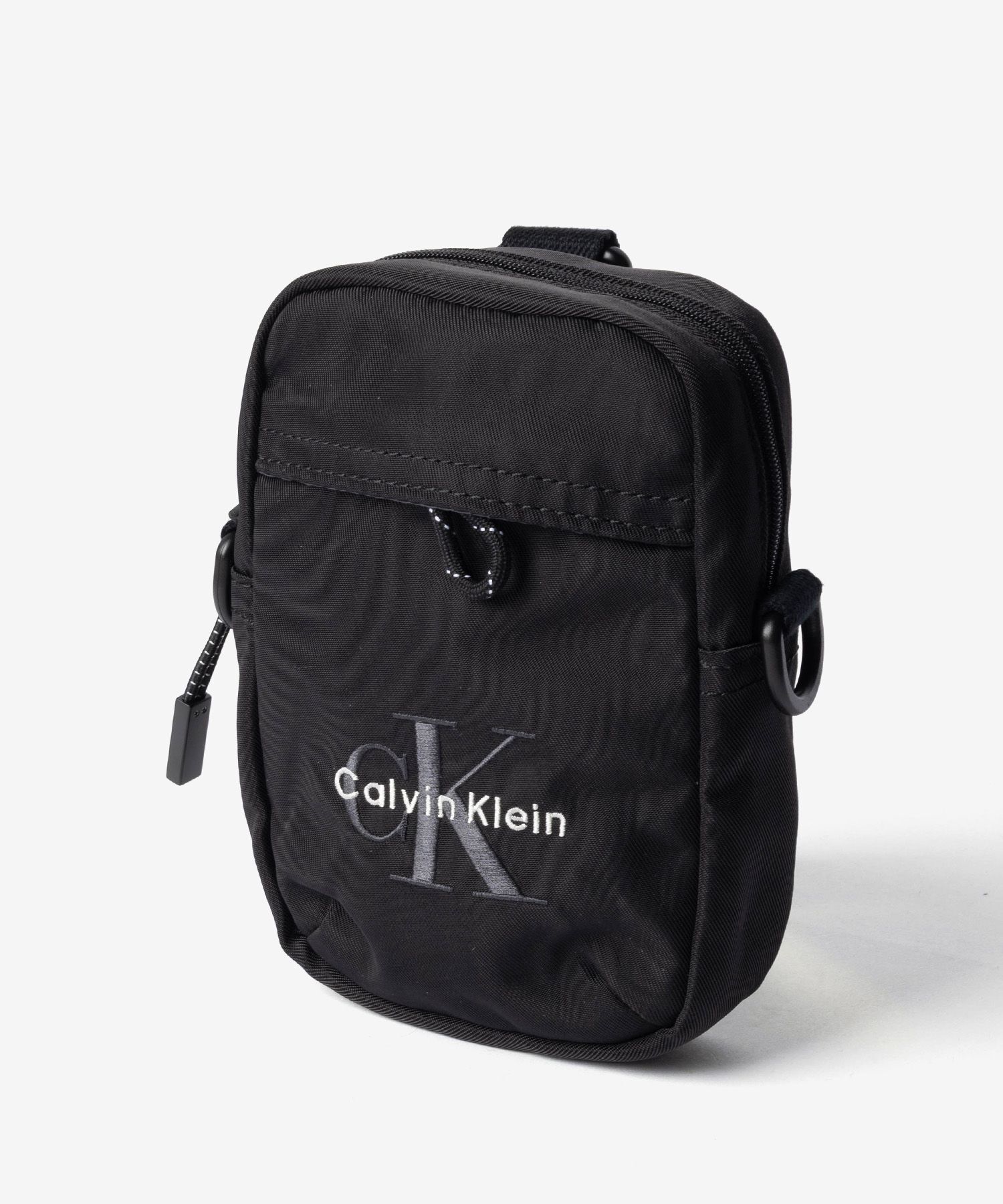 カルバンクライン Calvin Klein BOLD LOGO NYLON SLIM REPORTER ボールド ロゴ ナイロン スリム レポーター LV04D3231G ショルダーバッグ メンズ バッグ