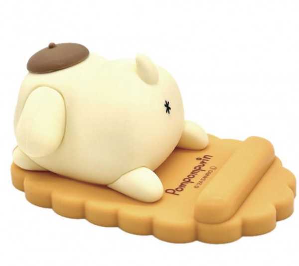 ポムポムプリン マスコット モバイルスタンド サンリオ スマホスタンド 卓上 スタンド キャラクター グッズ かわいい おしゃれ デスク周り インテリア 雑貨 プレゼント ギフト SANG-388PN サンリオ正規ライセンス品