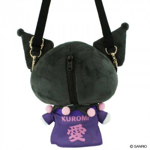 サンリオ クロミ ミニショルダーバッグ ぬいぐるみ風 マスコット 学ラン 青春応援団シリーズ 斜めがけ ポーチ 雑貨 グッズ ギフト プレゼント サンリオ正規ライセンス品
