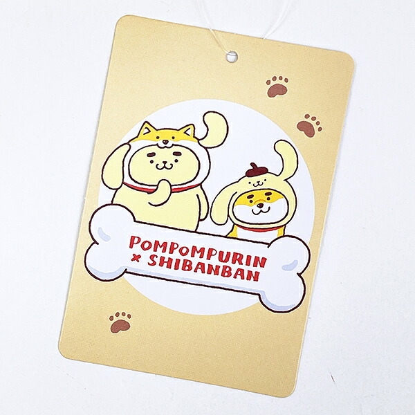サンリオ ポムポムプリン × しばんばん マスコットキーホルダー (しばんばん) Sanrio