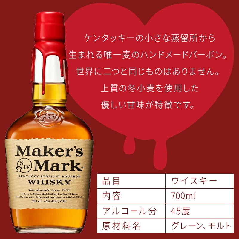 メーカーズマーク 名入れ オリジナル お酒 Makers Mark ウイスキーボン グレーン モルト 700ml 45度 名前入り プレゼント ギフト 面白い センス 定年退職 還暦祝い 退職祝い 男性 女性 お祝い 古希 喜寿 傘寿 米寿 卒寿 白寿 百寿 敬老の日
