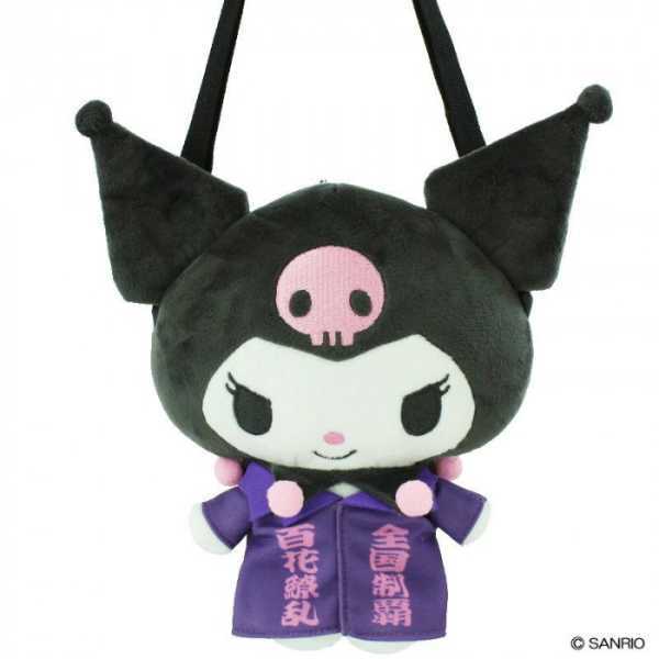 サンリオ クロミ ミニショルダーバッグ ぬいぐるみ風 マスコット 学ラン 青春応援団シリーズ 斜めがけ ポーチ 雑貨 グッズ ギフト プレゼント サンリオ正規ライセンス品
