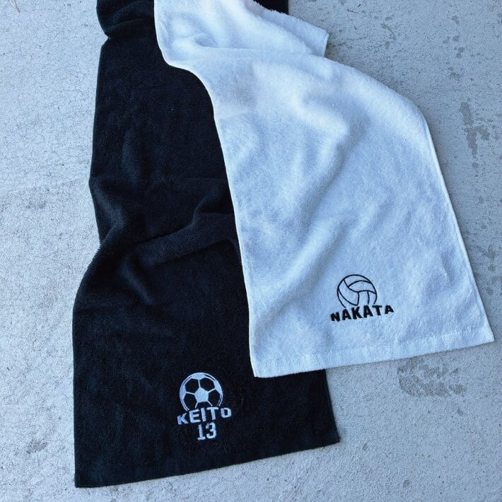 【名入れ 刺繍】今治タオル ホテルエアー フェイスタオル《スポーツ大》(タオル 今治 名入れタオル 卒団 記念品 部活 クラブ チームクラブ 誕生日 卒団記念 オリジナル スポーツタオル 体育祭 学校祭 運動会 部活タオル 無地 野球 サッカー テニス バスケット バレー) 117