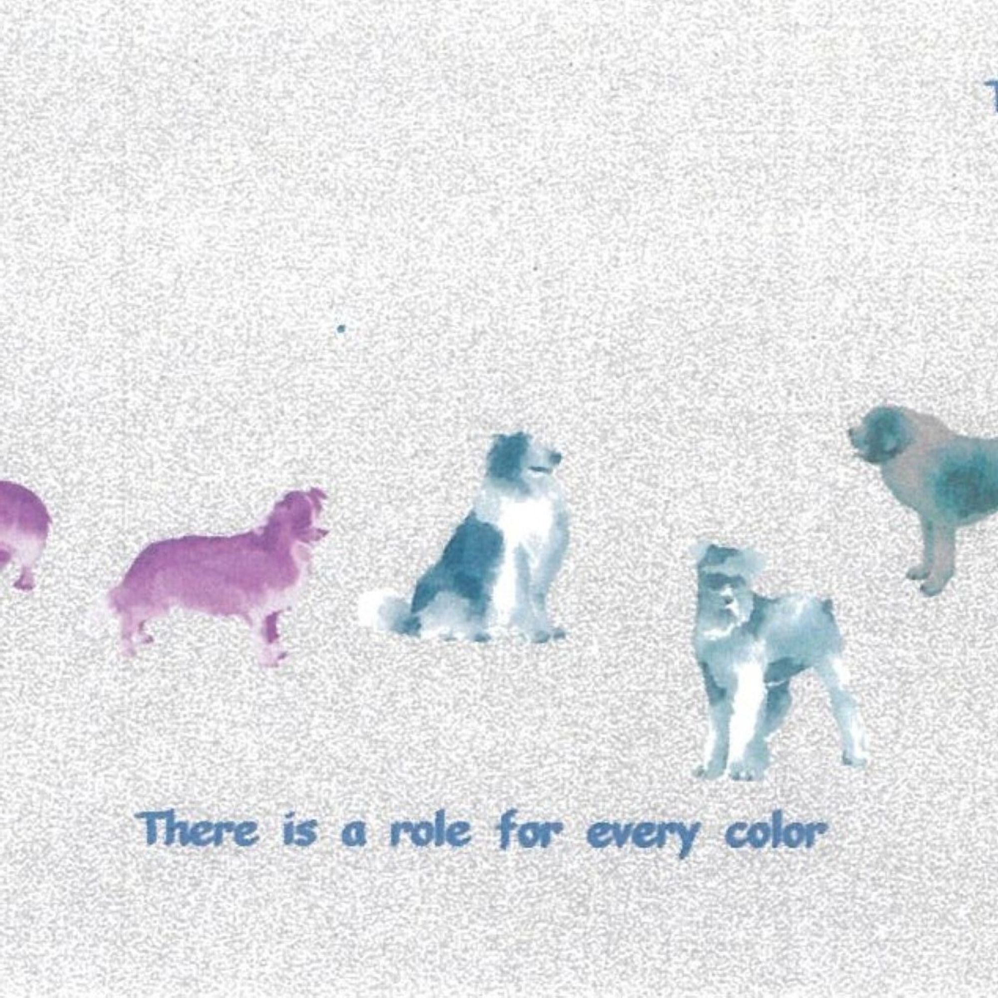 犬柄 長袖シャツ【すべての色に、役割がある。】 ｜綿100%・日本製｜62906