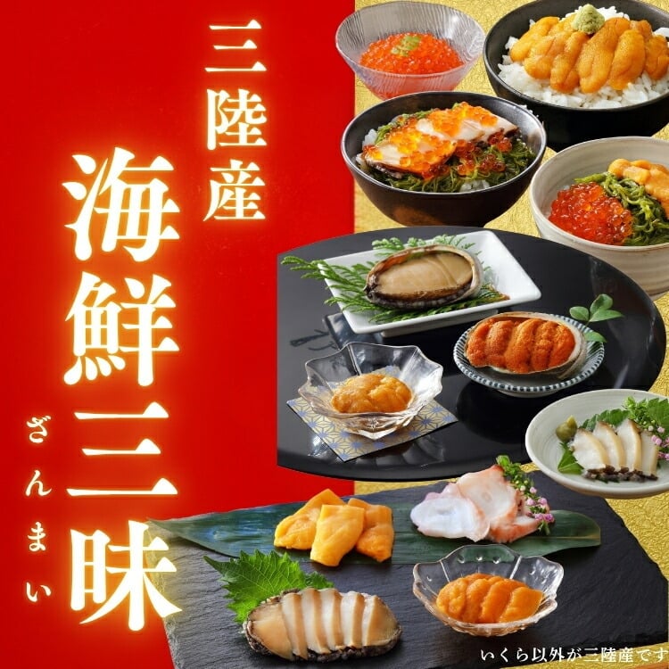 【予約】おせち2027【海鮮おせち 3段重 三陸】単品 個包装 和風 おせち 2人前 3人前 2025 予約 お節 豪華 高級 おせち料理 お正月 御節料理 アワビ いくら ウニ ウニおせち 海鮮づくし 単品 個包装おせち 冷凍 本格おせち ギフト