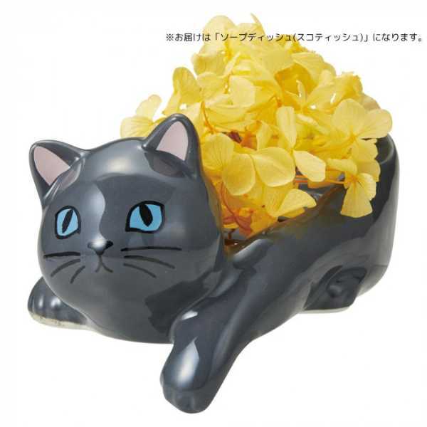 ソープディッシュ スコティッシュ 犬 磁器 石鹸置き 水切り おしゃれ かわいい 洗面所 バスルーム 雑貨 インテリア ギフト プレゼント セトクラフト
