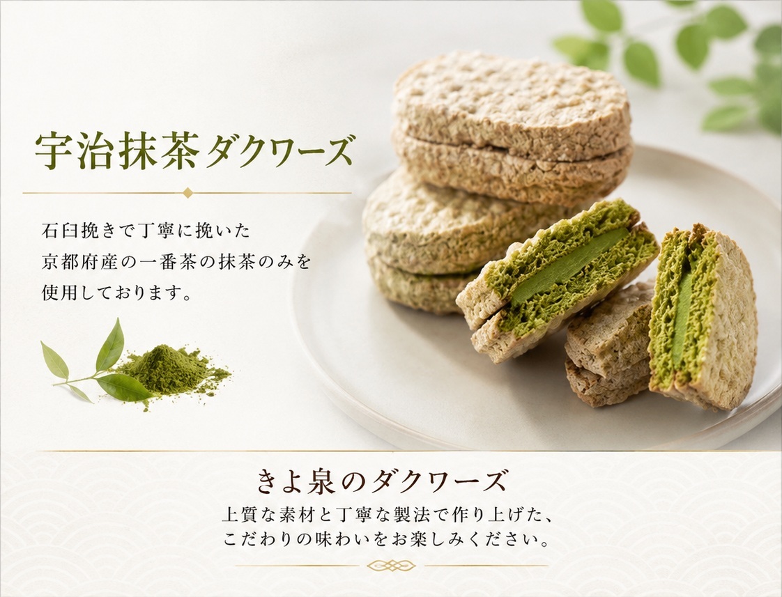  敬老の日 宇治抹茶ダクワーズ 5個入り ダックワーズ 洋菓子 焼き菓子 お取り寄せスイーツ 抹茶 京都 洋菓子ギフト 抹茶スイーツ 個包装 手土産 お土産 プレゼント 誕生日 おしゃれ 人気 お返し お菓子 食べ物 送料無料 プチギフト 内祝 お供え  敬老の日2026 (送料込み)