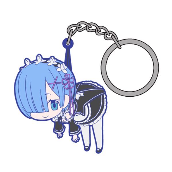 Re:ゼロ レム Re:ゼロから始める異世界生活 レム つままれキーホルダー   ブルー   リゼロ COSPA