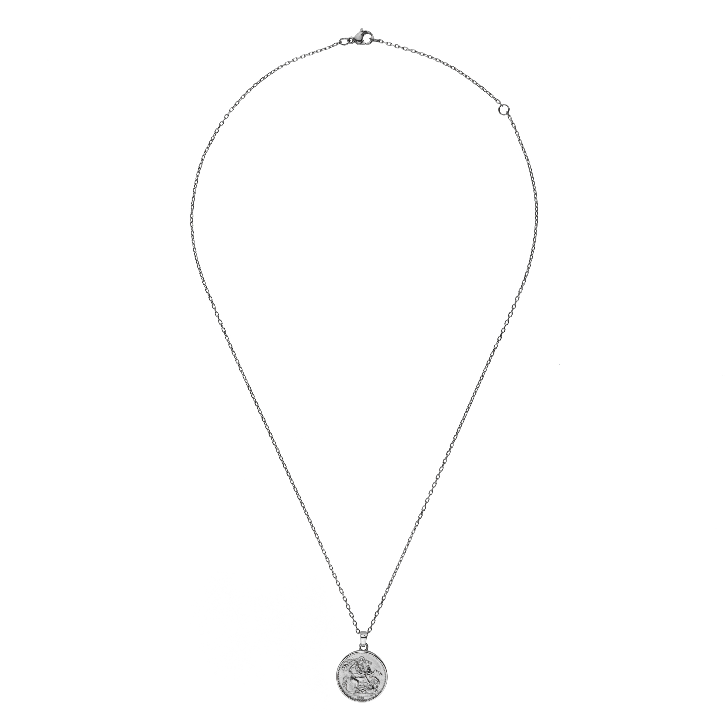 コインネックレス (英国国章の盾／セントジョージ)  Coin Necklac Dress Up ドレスアップe PUPE130