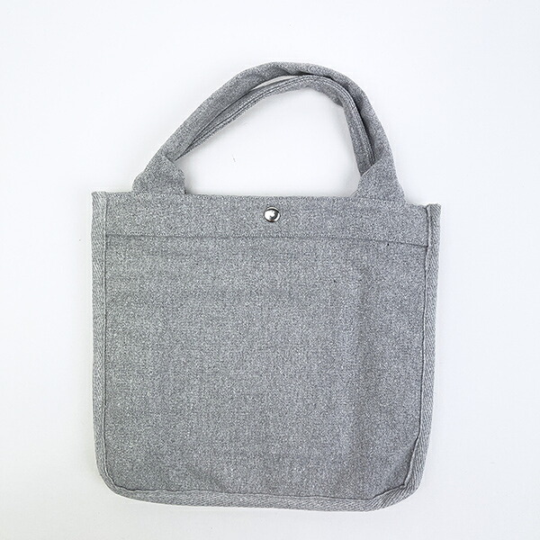 スヌーピー スクエアトートバッグ (グレー)  ルートート ROOTOTE SNOOPY