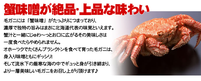 毛ガニ 訳あり ボイル 毛ガニ 2kg詰 送料無料 ※沖縄は送料別途加算
