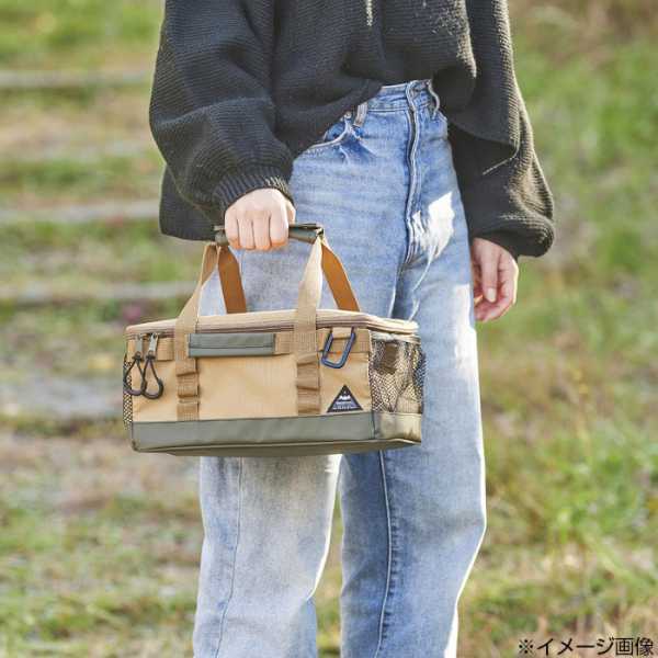 パーテーションバッグ M ベージュ トランク収納 仕切り ケース アウトドア キャンプ 車載 保冷バッグ 折りたたみ 収納ボックス 整理整頓 トランクコンテナ 車用 収納ケース おしゃれ セトクラフト