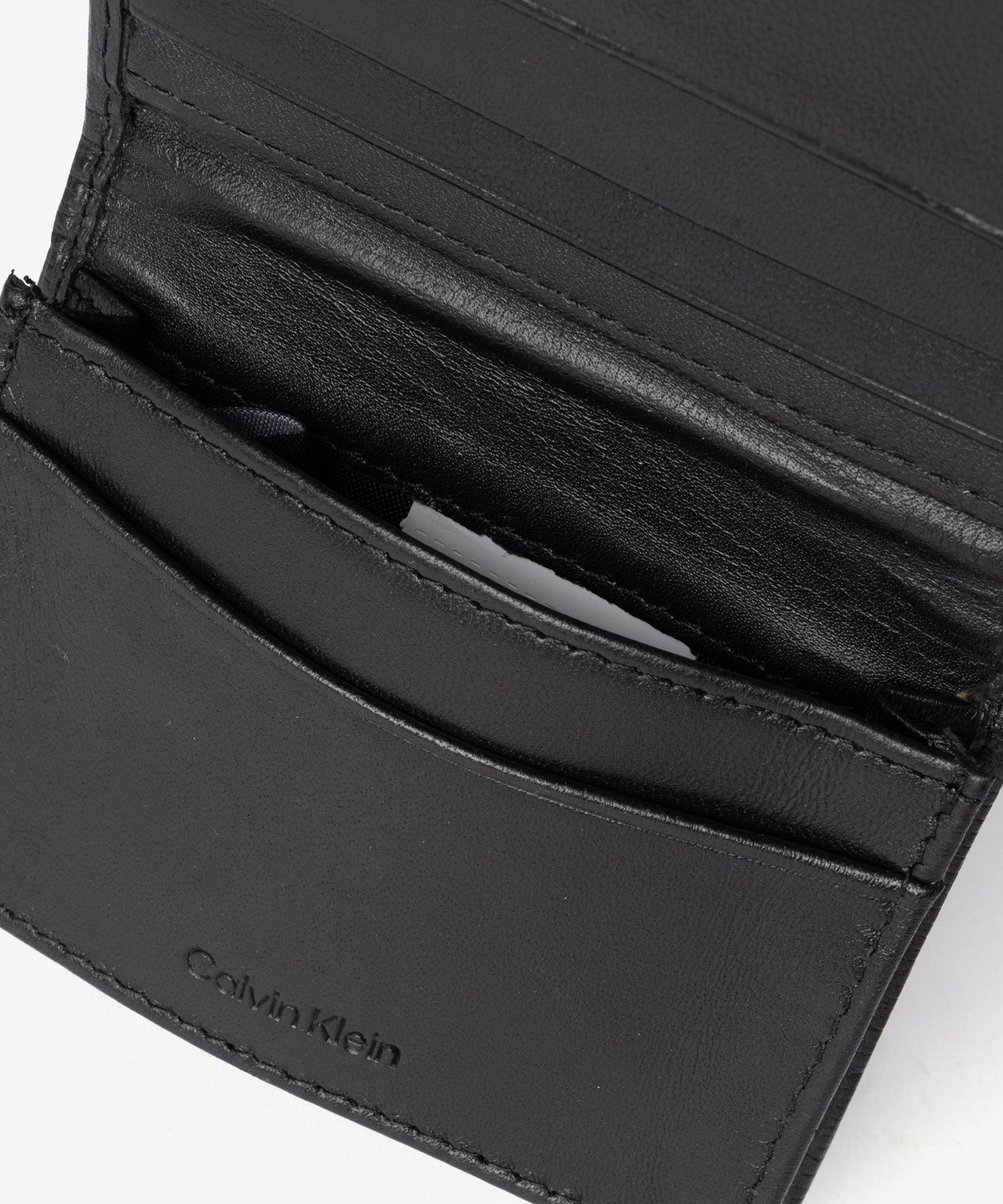 カルバンクライン Calvin Klein LEATHER CARD CASE レザーカードケース 31CK200003 二つ折り財布 メンズ 財布