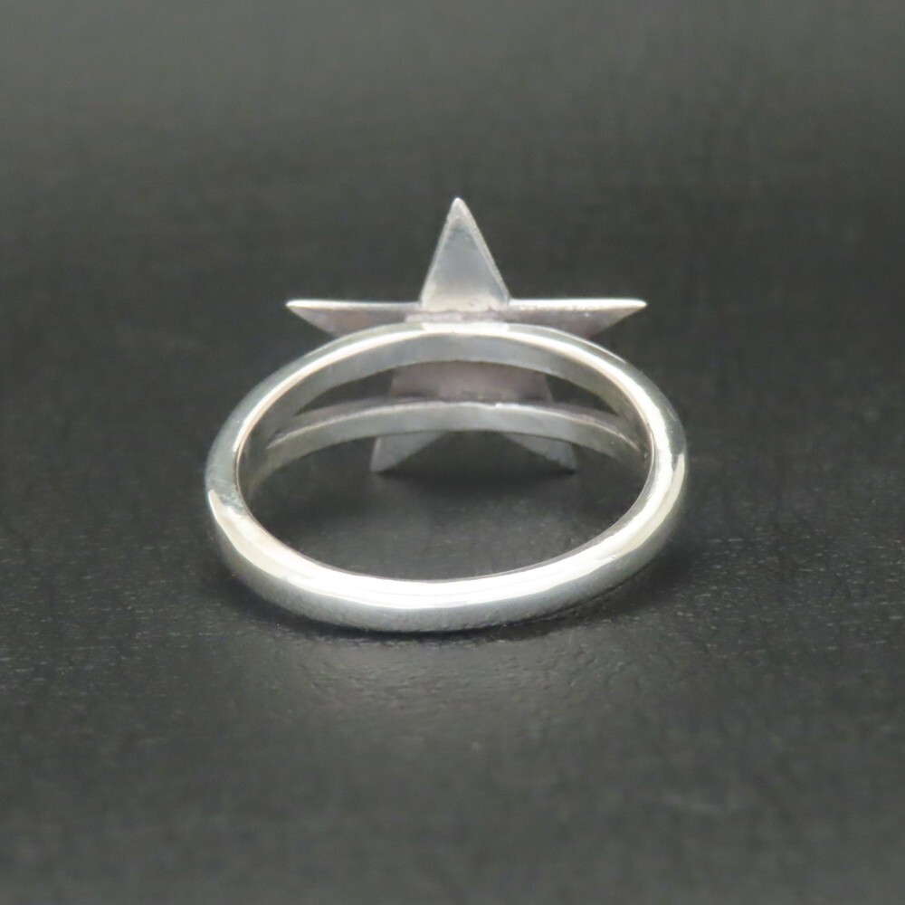 スターリング 指輪 シルバー925 【刻印無料】スター 星 リング シルバーアクセサリー メンズ レディース ユニセックス スターリングシルバー 誕生日 クリスマス プレゼント 贈り物 ギフト 母の日 ハンドメイド 箱入り ジュエリーボックス Grand Galleria グランドガレリア