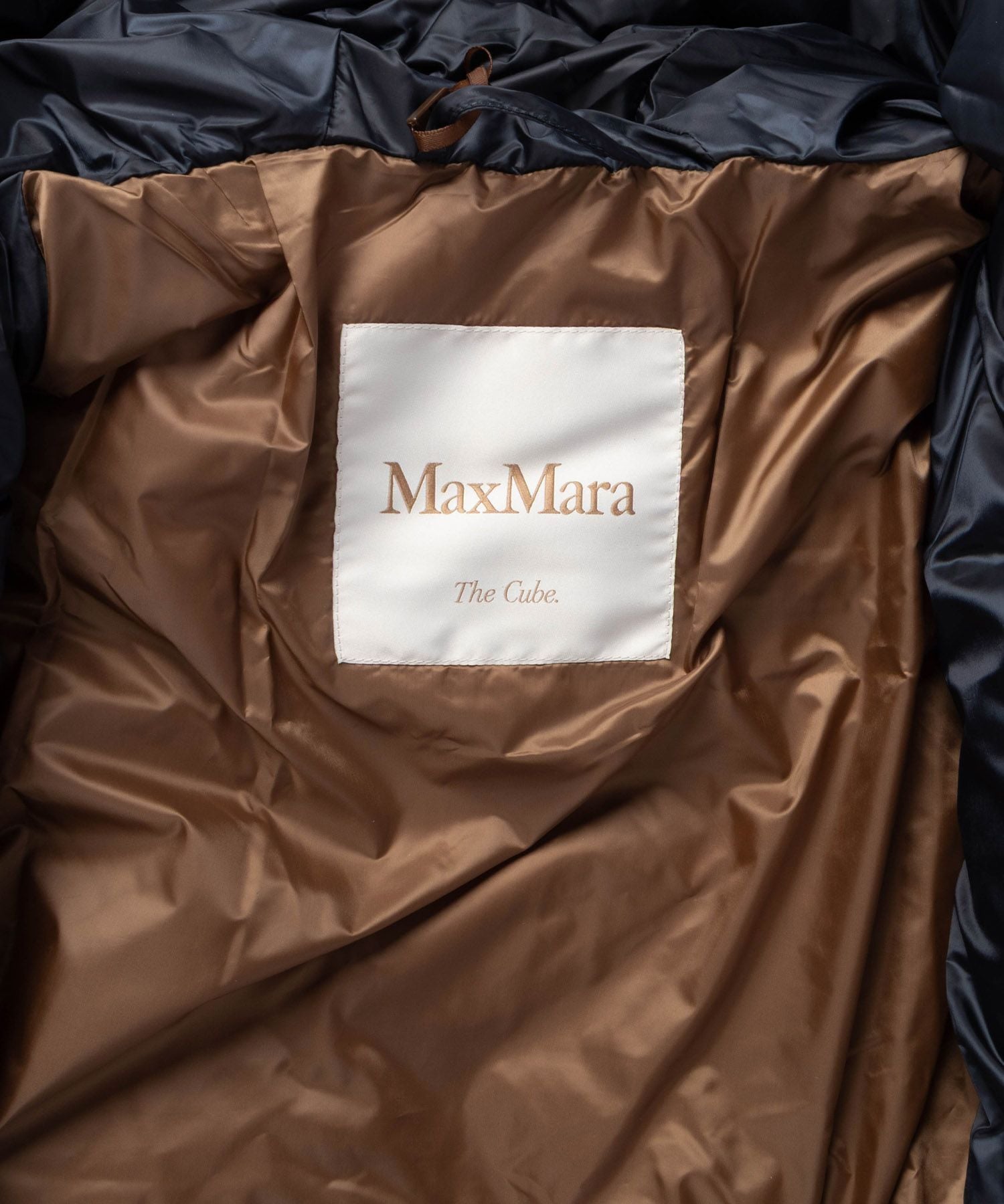 マックスマーラ Max Mara THE CUBE ザ キューブ SEIA Roomy puffer jacket in water repellent plain セイA テクニカル キャンバス ダウンジャケット 2629486085600 レディース アウター