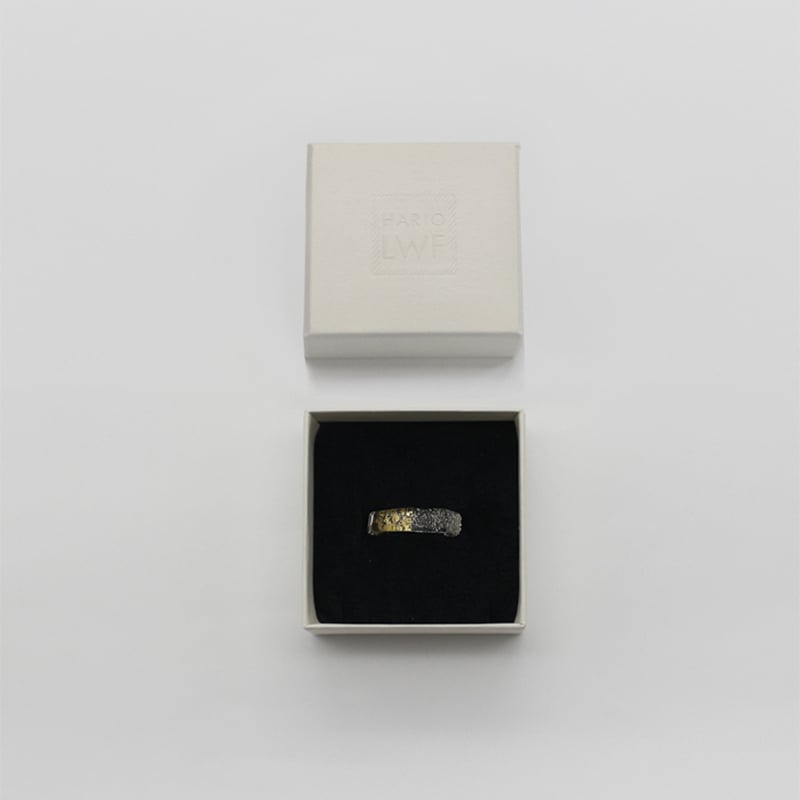 正規販売【HARIO】ハリオ リング スリー 指輪 HAA-THH-001R ガラス ゴールド 金箔 女性 レディース アクセサリー おしゃれ 上品 母の日 カジュアル フォーマル 誕生日 ジュエリー