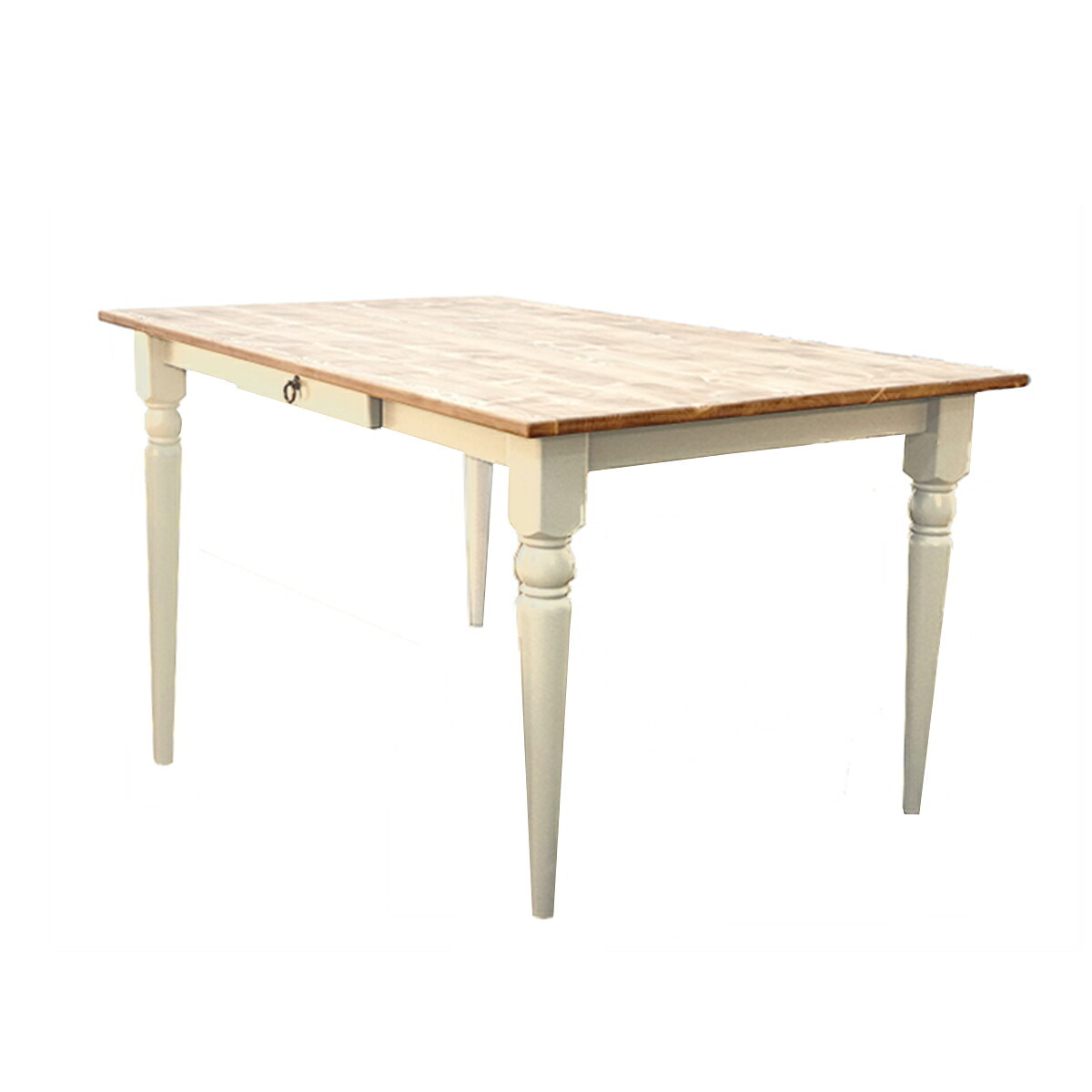 ダイニングテーブル ラベンダー 無垢材 パイン材 天然木 80×80cm・135×80cm W80xD80xH72cm / W135xD80xH72cm 食卓テーブル 木製 食卓机 リビング ダイニング ホワイト おしゃれ 新生活