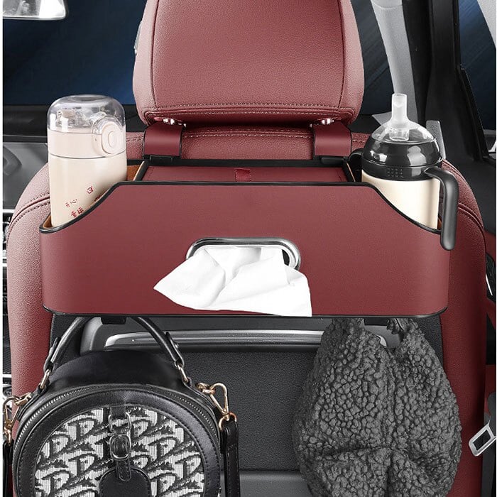 車用ティッシュカバー 通販 シートバックポケット 車載収納ボックス ドリンクホルダー後部座席 多機能カーポケット 小物収納 整理整頓 ヘッドレスト取付 小物入れ ボトルホルダー 車載ティッシュホルダー 後部座席 カーアクセサリー 便利グッズ 多機能 車内