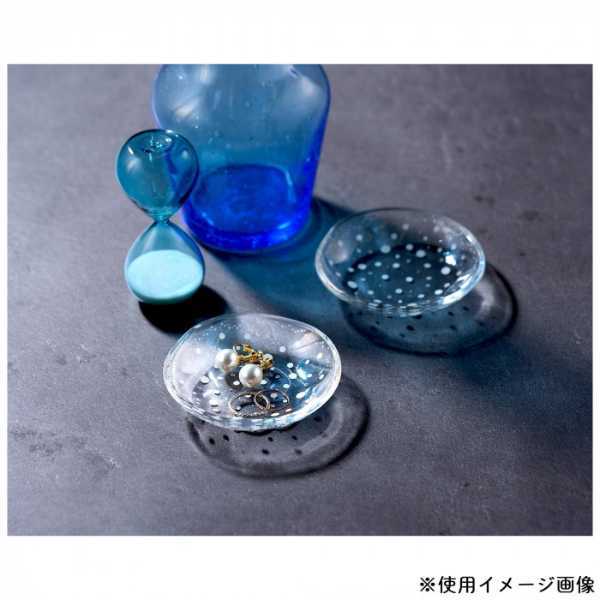 くらげ 豆皿 ガラスプレート タコクラゲ 皿 小皿 醤油皿 薬味皿 おしゃれ かわいい 透明 手びねり インテリア雑貨 癒し グッズ キッチン用品 ギフト プレゼント セトクラフト