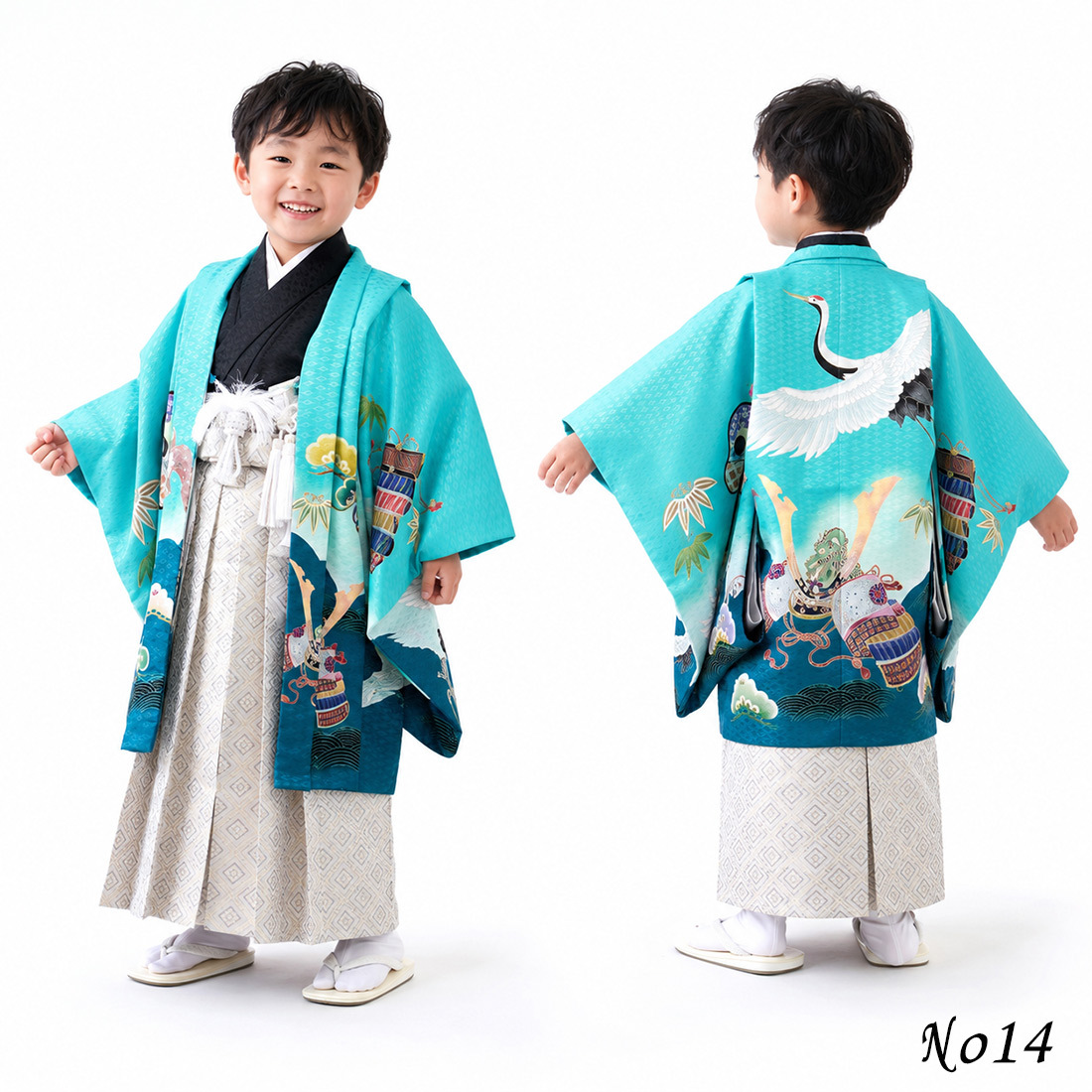 七五三 着物 男の子 5歳 袴 PO-112 購入 販売 鷹兜松 鷹 兜 男児 753 羽織袴 羽織 袴セット 男の子袴 セット 和装 レトロ 龍 子供 五歳 5才 お正月 ボーイズ