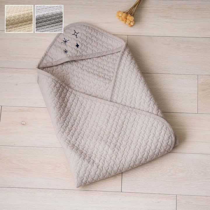 ベッド 寝具 ベビー 赤ちゃん 子供 おくるみ 綿 100％ 洗える ギフト イブル 約85×85cm