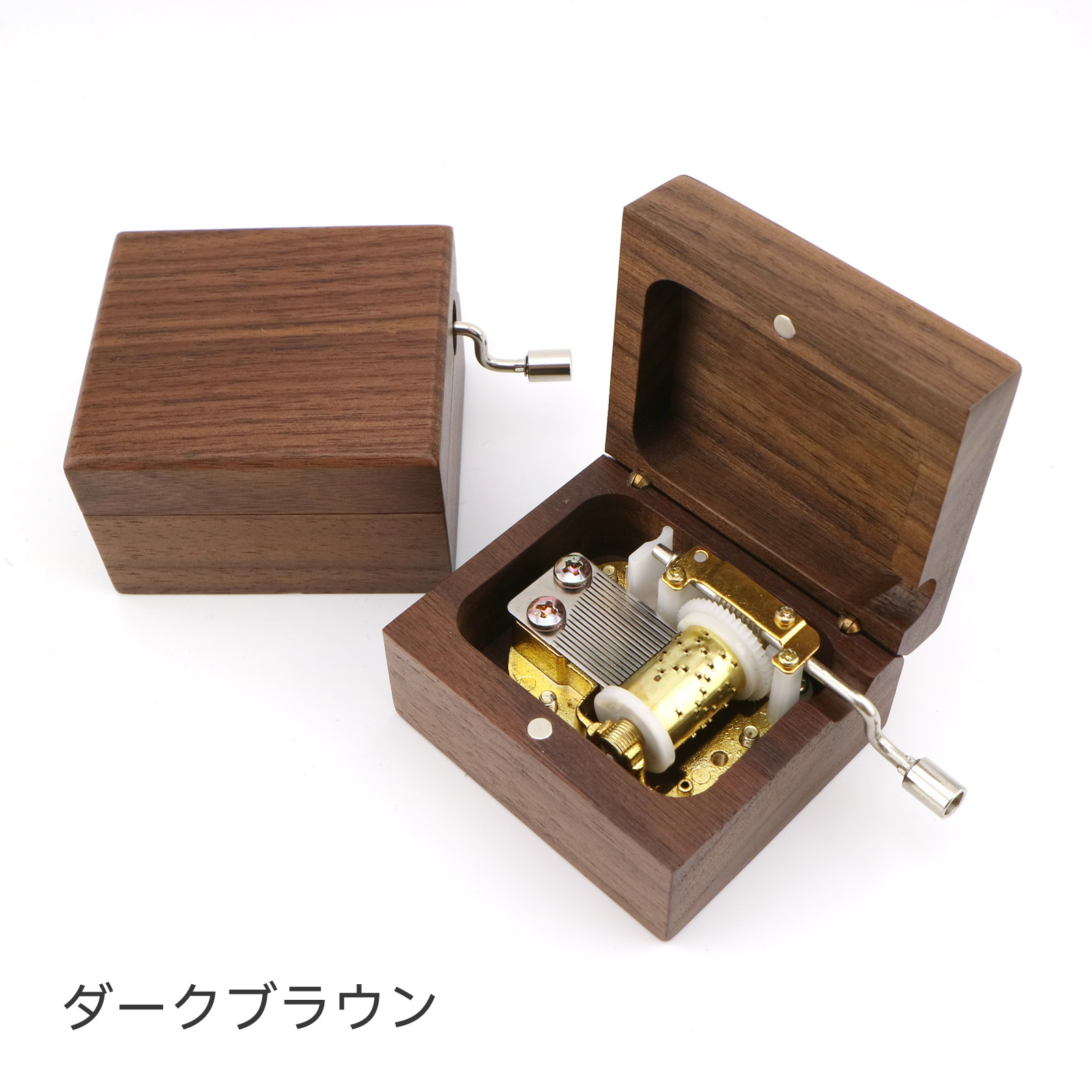 【人気曲から選べる】職人が作る18弁オルゴール｜ミニ木製 手回しオルゴール・名入れ プレート・音色の美しい・オーダーメイドオルゴール・クリスマス・誕生日・母の日・父の日・入園・入学・卒園・卒業・プレゼント・出産・還暦・退職・卒園・卒業・ジブリ・ディズニー・無料ラッピング