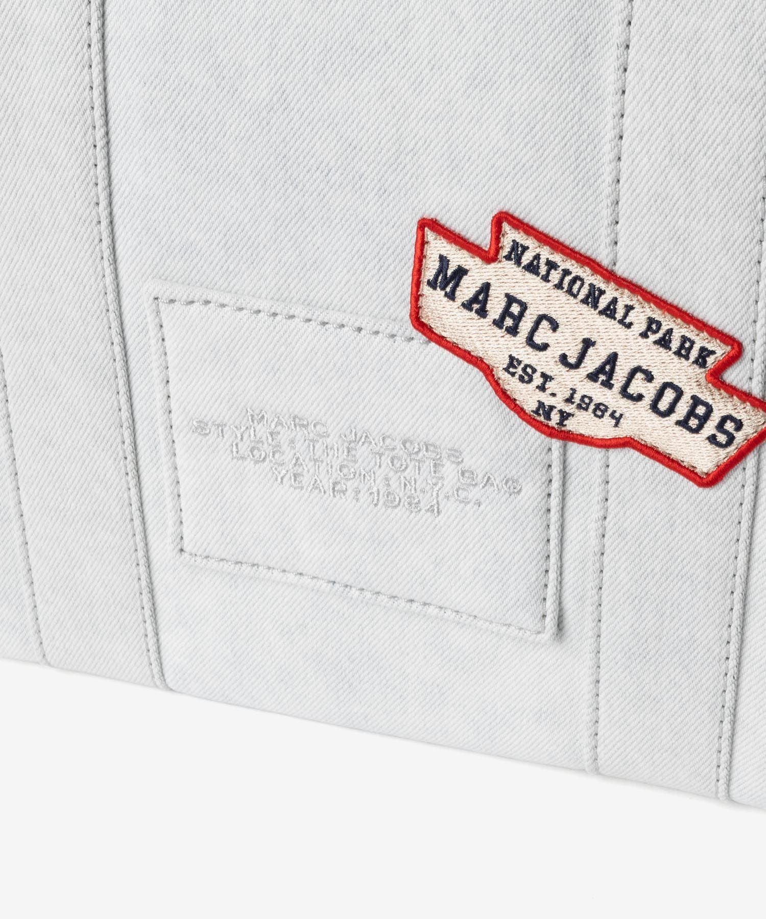 マークジェイコブス MARC JACOBS THE CAMP PATCHWORK DENIM MEDIUM TOTE BAG ザ キャンプ パッチワーク デニム ミディアム トート バッグ 2P6HTT008H02 ショルダーバッグ レディース バッグ