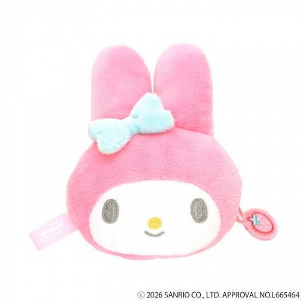 ぬいぐるみメジャー マイメロディ サンリオ メジャー 150cm 裁縫道具 おしゃれ かわいい 雑貨 キャラクター グッズ 巻き取り式 オートメジャー コンパクト 持ち運び 便利 プレゼント ギフト サンリオ正規ライセンス品