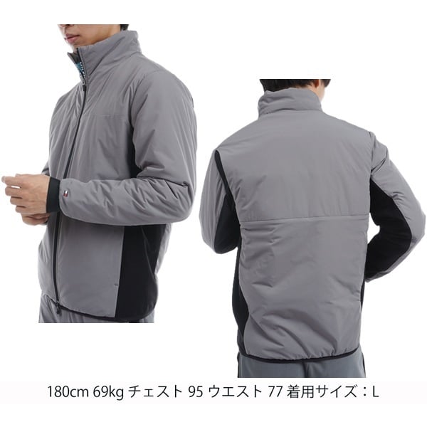 トミーヒルフィガー ゴルフ メンズ アクションプリーツ ハイブリッド中綿ジャケット TOMMY HILFIGER GOLF THMA488 秋冬モデル お誕生日祝い お祝い 記念品 お父さん 父の日 彼氏 男性 30代 40代 50代 60代  還暦祝い 敬老の日 人気プレゼント プレゼント