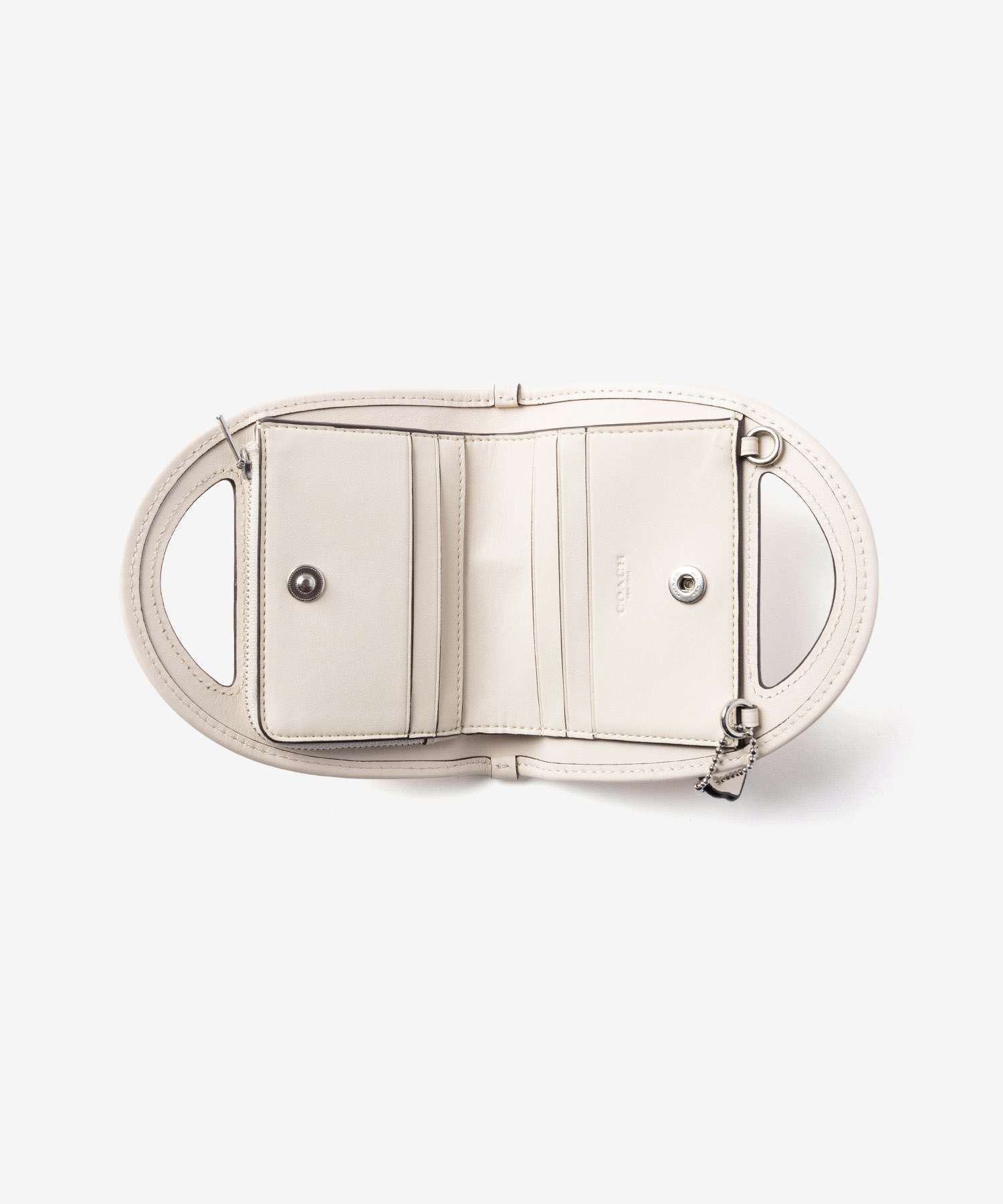 コーチ COACH TOP HANDLE CARD CASE トップ ハンドル カードケース CT879 チェーンウォレット コインケース 小銭入れ レディース 財布 小物
