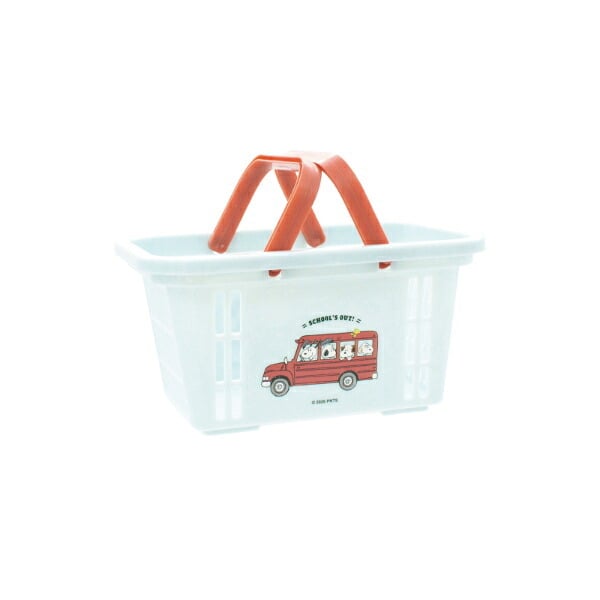 スヌーピー ミニバスケット(きょうだいたち) Preppystyle schoolbus SNOOPY