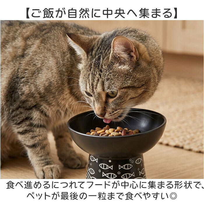 猫用食器 通販 犬用食器 ペットボウル 餌皿 エサ入れ ねこ食器 セラミック食器 小型犬用 子猫用 成猫用 広口設計 浅広口 洗いやすい 傾斜 食べやすい 脚付き 和柄 おしゃれ