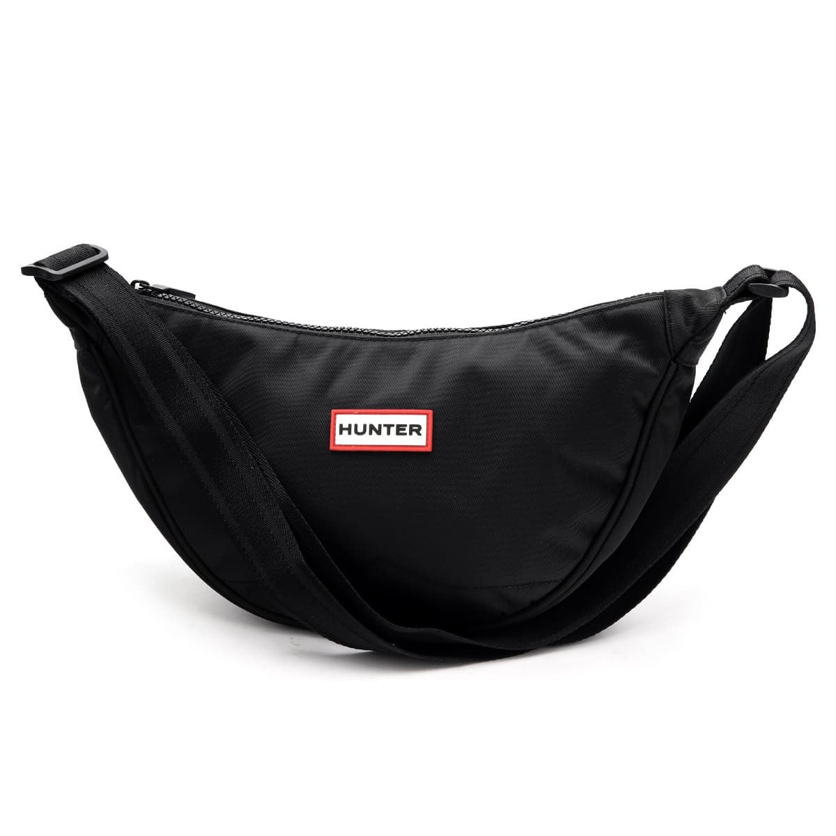 HUNTER ハンター Claymorie Nylon Sling クレイモリー ナイロン スリングバッグ ショルダーバッグ クロスボディバッグ メンズ レディース ユニセックス 黒 ブラック 斜め掛け 耐水 HXRU0049252HB