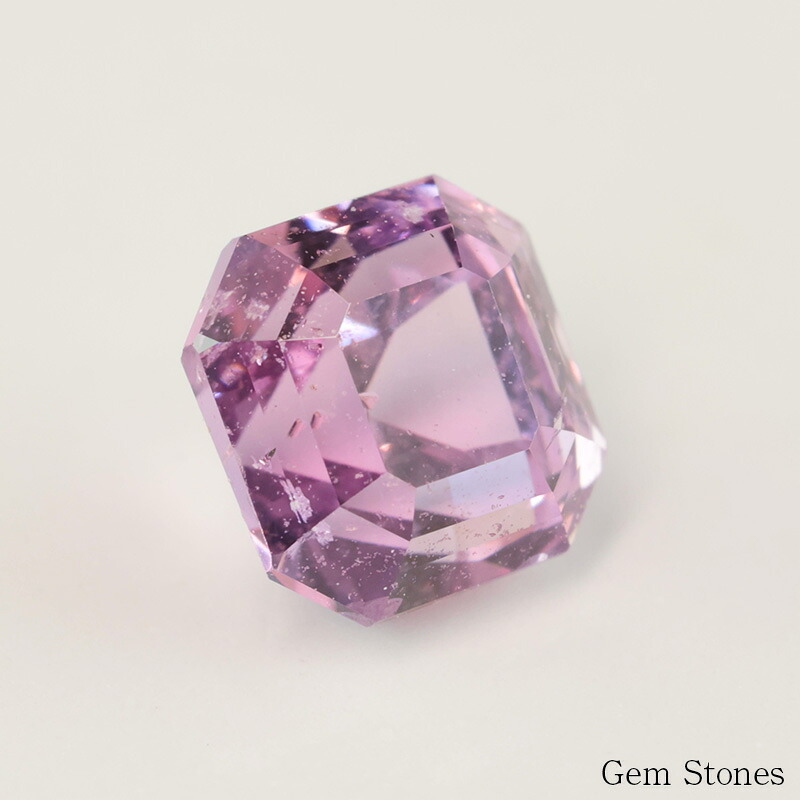 非加熱 パープルサファイア 1.08ct ルース 宝石 裸石 サファイア ラベンダー 紫 パープル ピンク ノーヒート ジュエリー オリジナル 制作 コレクション 誕生石 9月 記念 お守り 誕生日