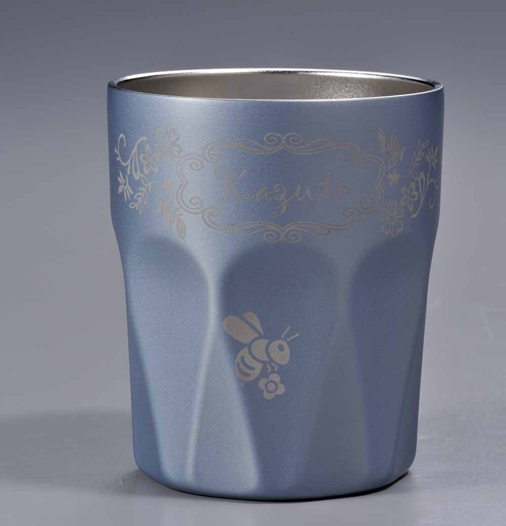 敬老の日 退職 名入れ ペアギフト SXX THERMOS サーモス 真空断熱ダイヤカットショートタンブラー 食洗機対応モデル 300ml ピンク ブルー 2点 ギフトBOX入り / プレゼント ギフト 両親 夫婦 結婚 金婚式 銀婚式 退職 記念 誕生日 長寿 祝い