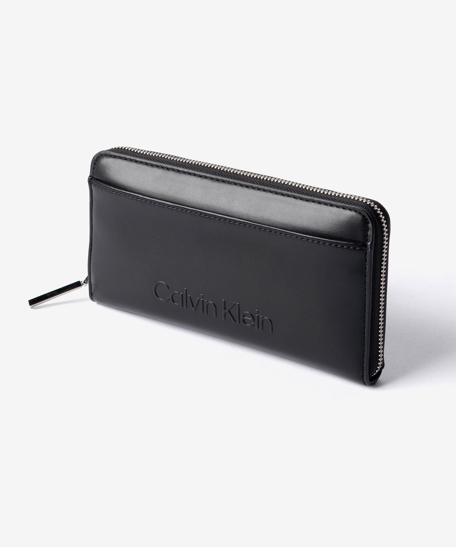 カルバンクライン Calvin Klein EMBOSSED LOGO LARGE ZIP AROUND エンボスロゴ ラージ ジップウォレット K60K612952 長財布 レディース 財布