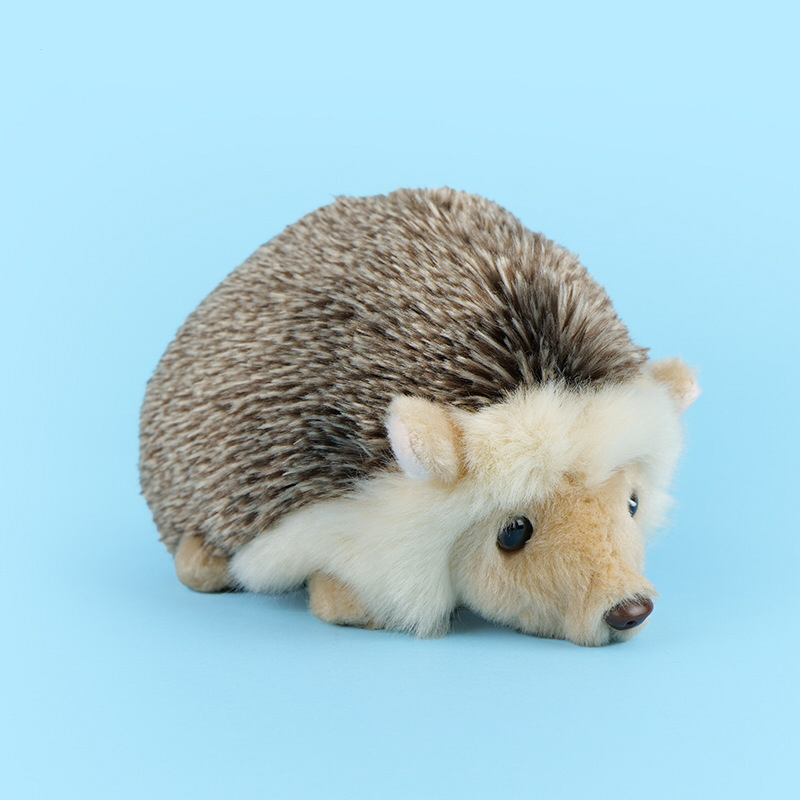 ハリネズミ ぬいぐるみ リアル 動物 アニマル ふわふわ かわいい 置物 インテリア 子供 おもちゃ ごっこ遊び 誕生日 プレゼント ギフト 癒し