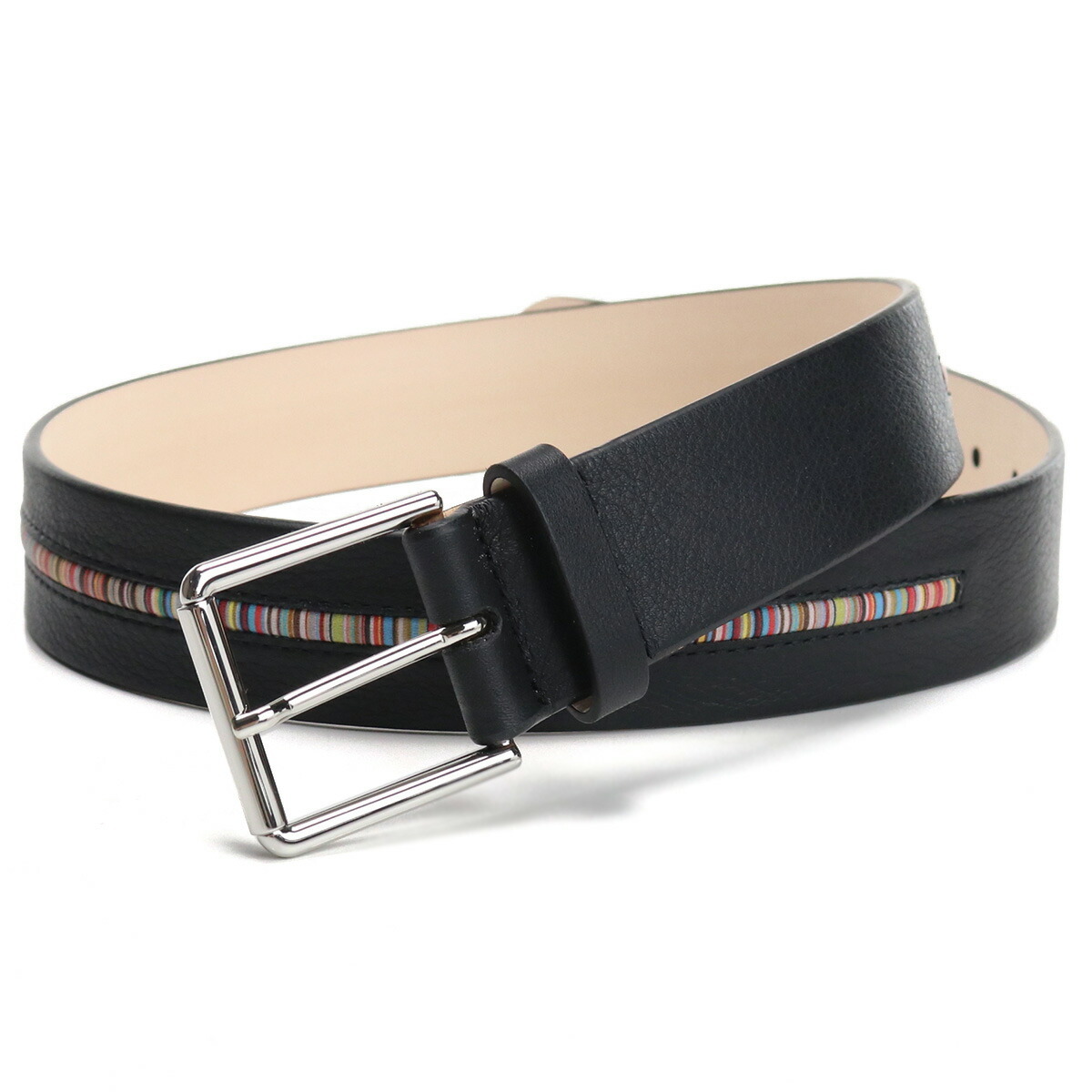 新品・未使用】ポールスミス Paul Smith メンズベルト ブランドレザー 