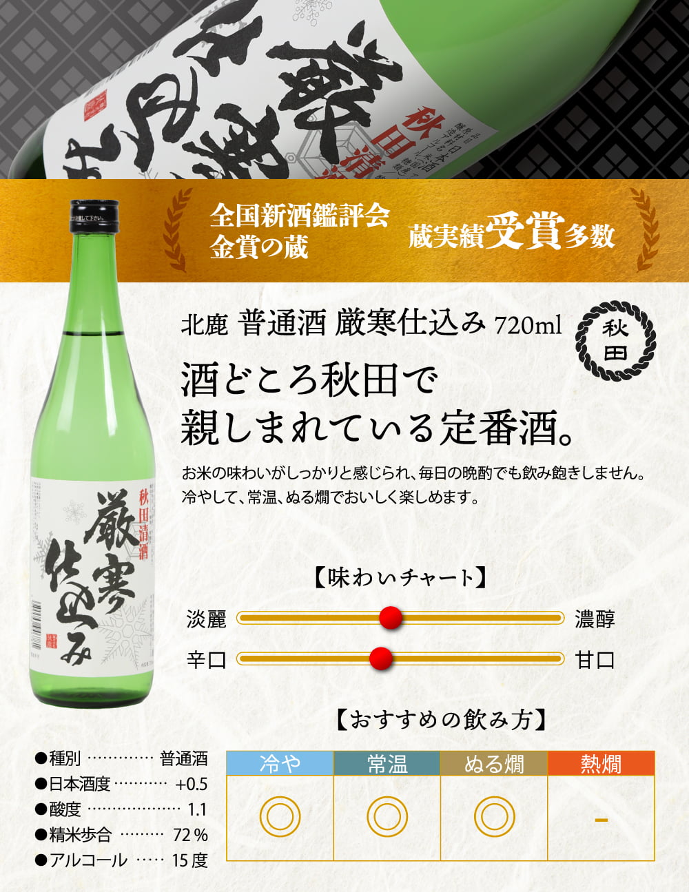 冬ギフト プレゼント お酒 ドリンクギフト おしゃれ 日本酒  三つ星 純米吟醸1本・本醸造1本・普通酒3本 飲み比べ  720ml×5本セット  冷酒 お酒 ギフト 酒 誕生日 プレゼント