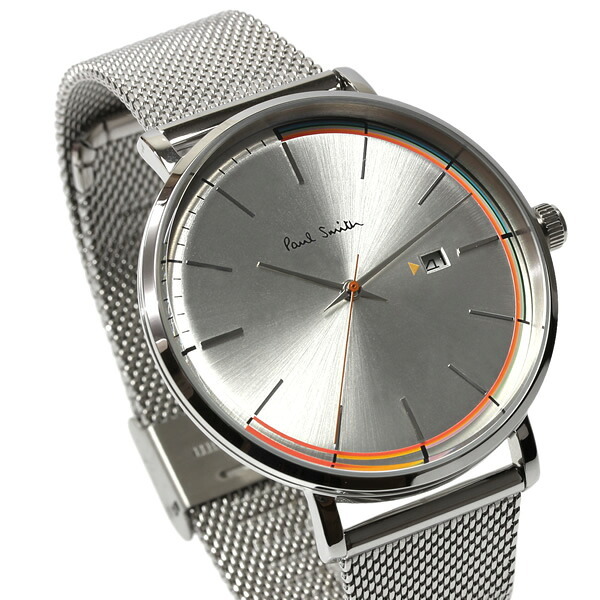 ポールスミス Paul Smith 腕時計 メンズ メッシュベルト ステンレス 41mm クラシック ブランド 人気 ウォッチ ギフト プレゼント PS0070013 PS0070014