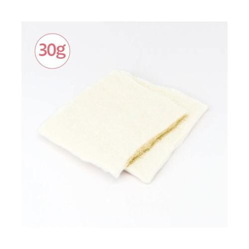 ハマナカ ニードルわたわた 30g ホワイト 440-003-317 羊毛フェルトベース 羊毛100% 刺しゅう用素材 羊毛フェルトキット用 ぬいぐるみ ベース作成用 ニードルフェルト 手芸材料