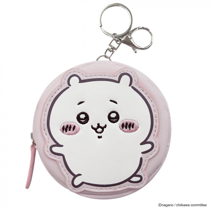 【1月20日入荷分予約受付中】 ちいかわ ダイカットコインケース ピンク ポーチ キーホルダー 小銭入れ キャラクター グッズ 雑貨 小物入れ バッグチャーム かわいい おしゃれ プレゼント ギフト