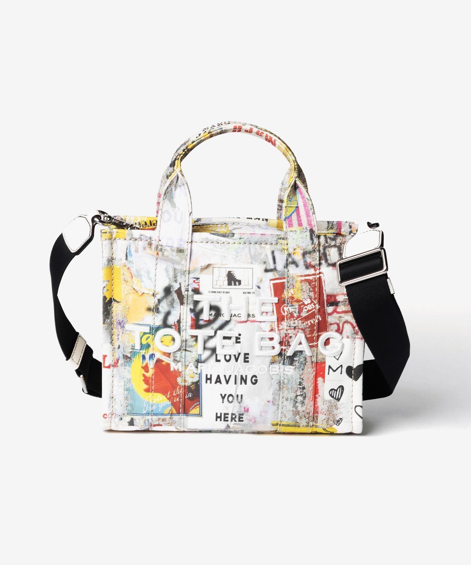 マークジェイコブス MARC JACOBS THE POP AMERICANA CANVAS SMALL TOTE BAG ザ ポップ アメリカーナ キャンバス スモール トート バッグ 2P6HTT018H02 ショルダーバッグ レディース バッグ